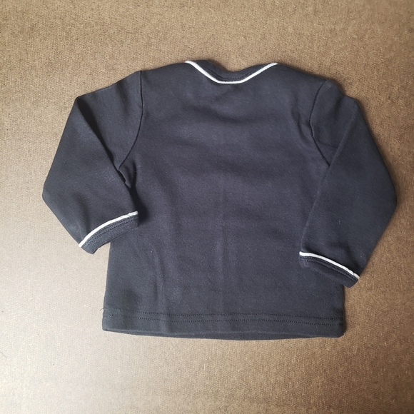 Harley Davidson Born to Ride Black Long Sleeve 3-6month Shirt - Picture 5 of 5